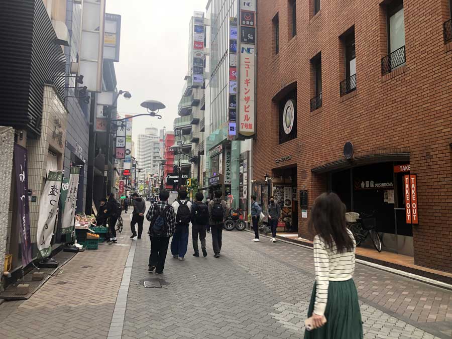 サウナ東京-商店街